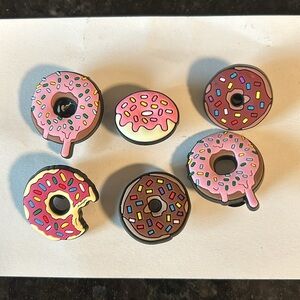 NWOT Donut Shoe Charms